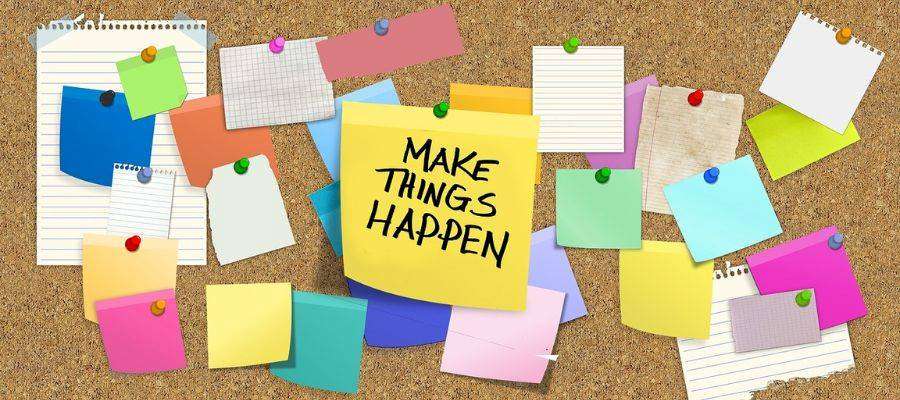 Make things happen note